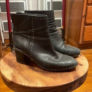 Rag & Bone Black Ankle Boots